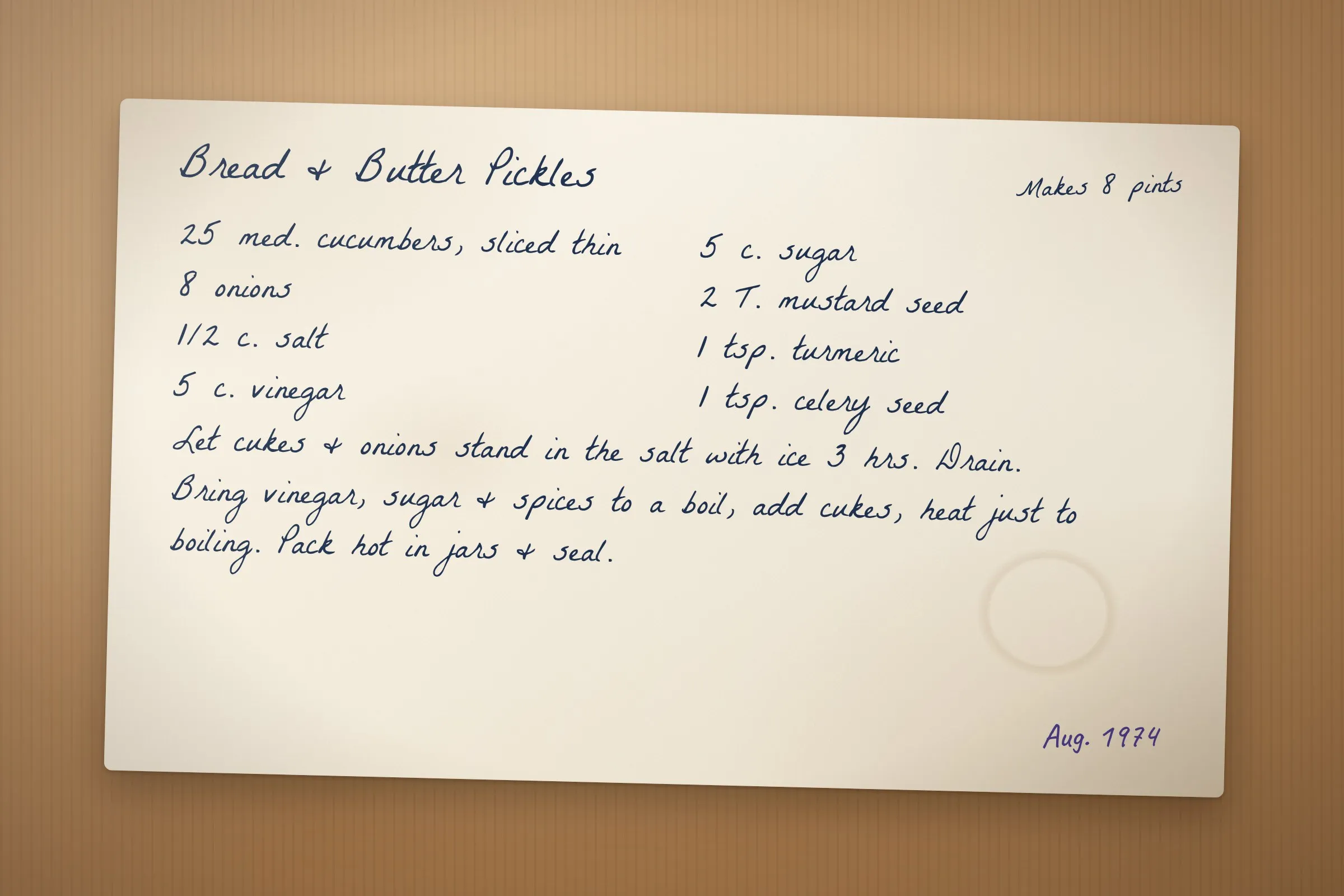 Sample recipe card photo 6